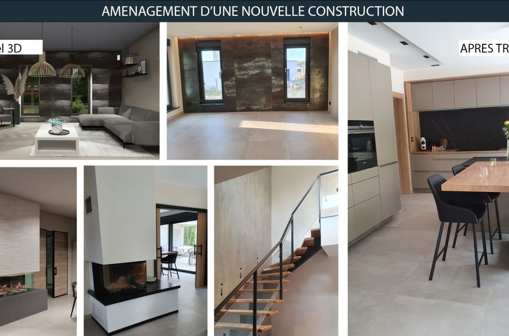 Aménagement et décoration d'une nouvelle construction