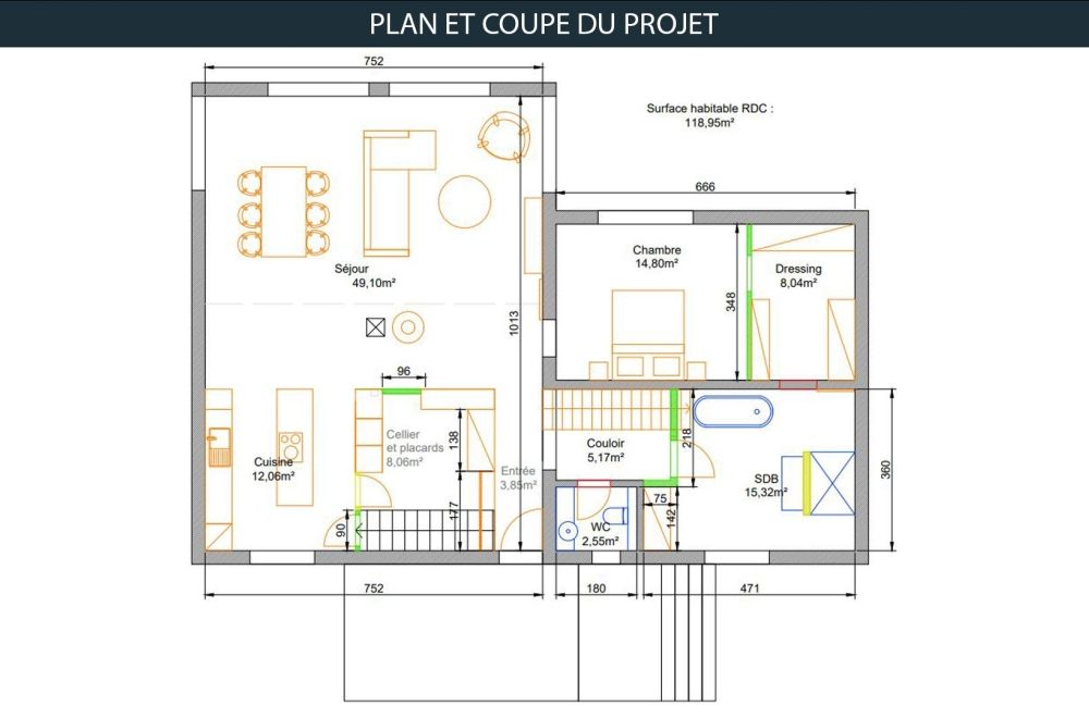 Aménagement d'une maison