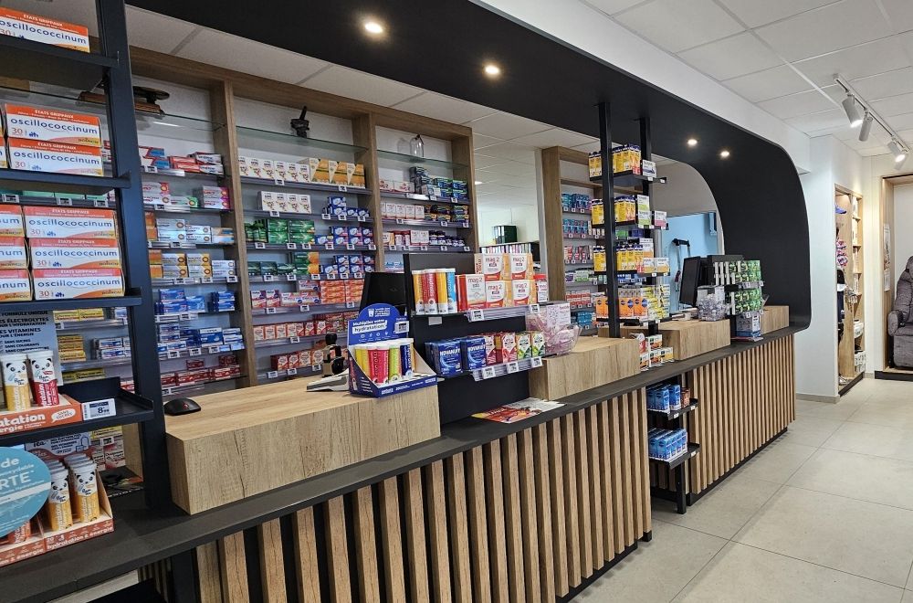 Rénovation et agrandissement d'une pharmacie