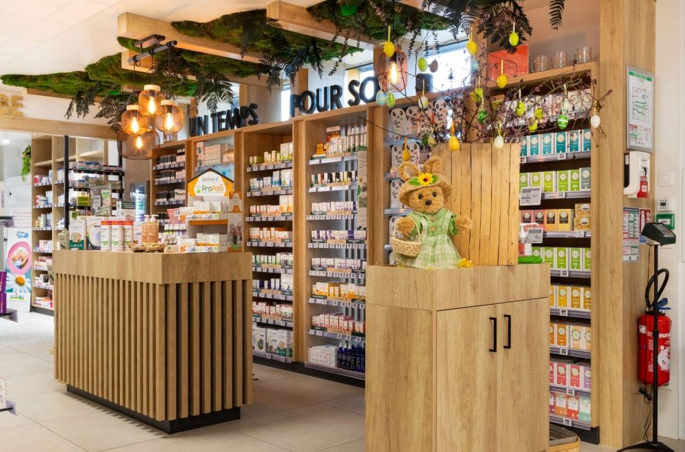 Rénovation et agrandissement d'une pharmacie